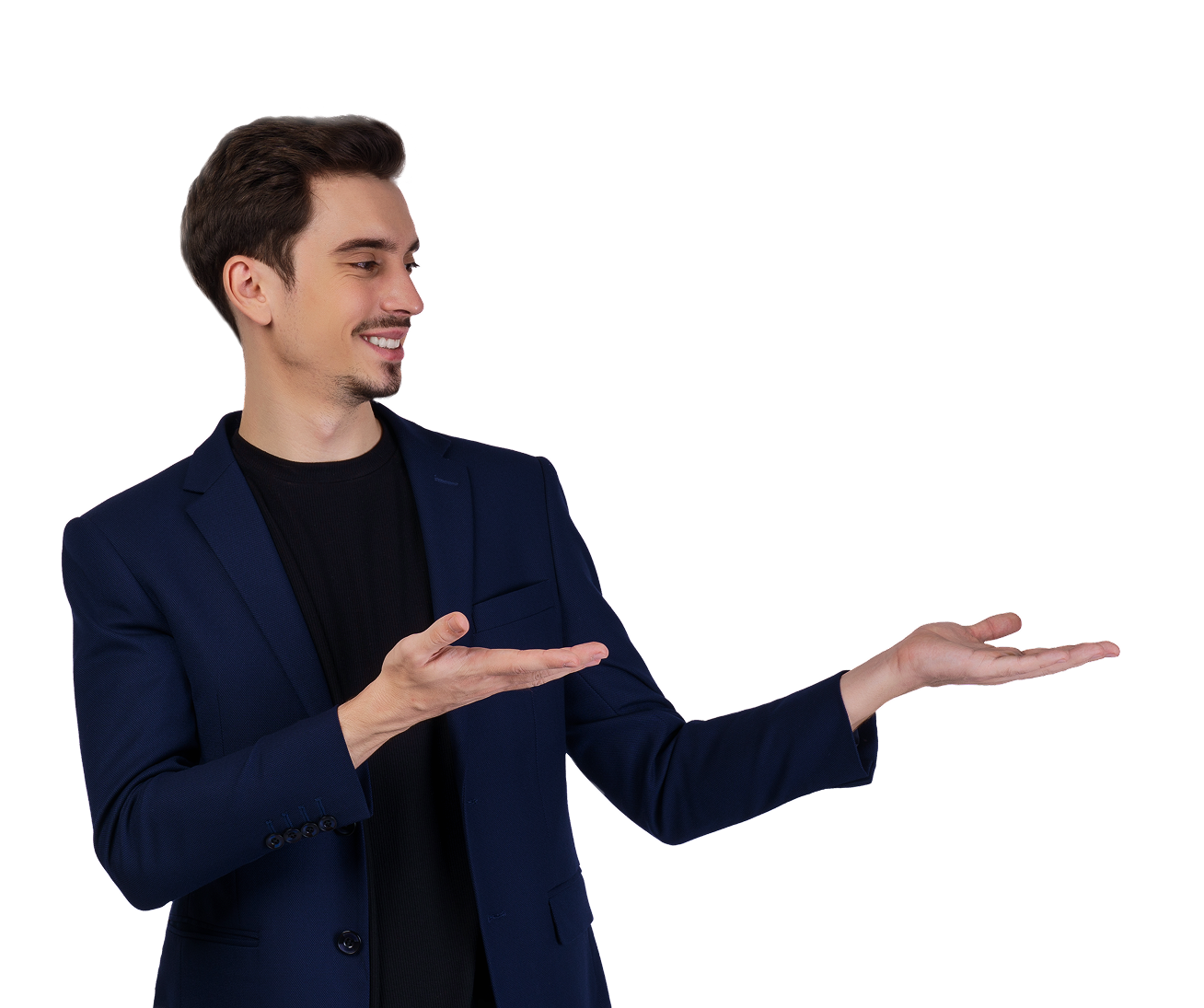 CashKey representative presenting platform features